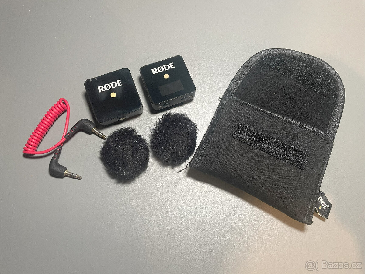 RODE WIRELESS GO - bezdrátový mikrofon - SET