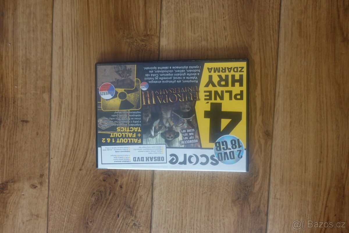 ✅ Sběratelské DVD hry z kolekce SCORE – originály na prodej