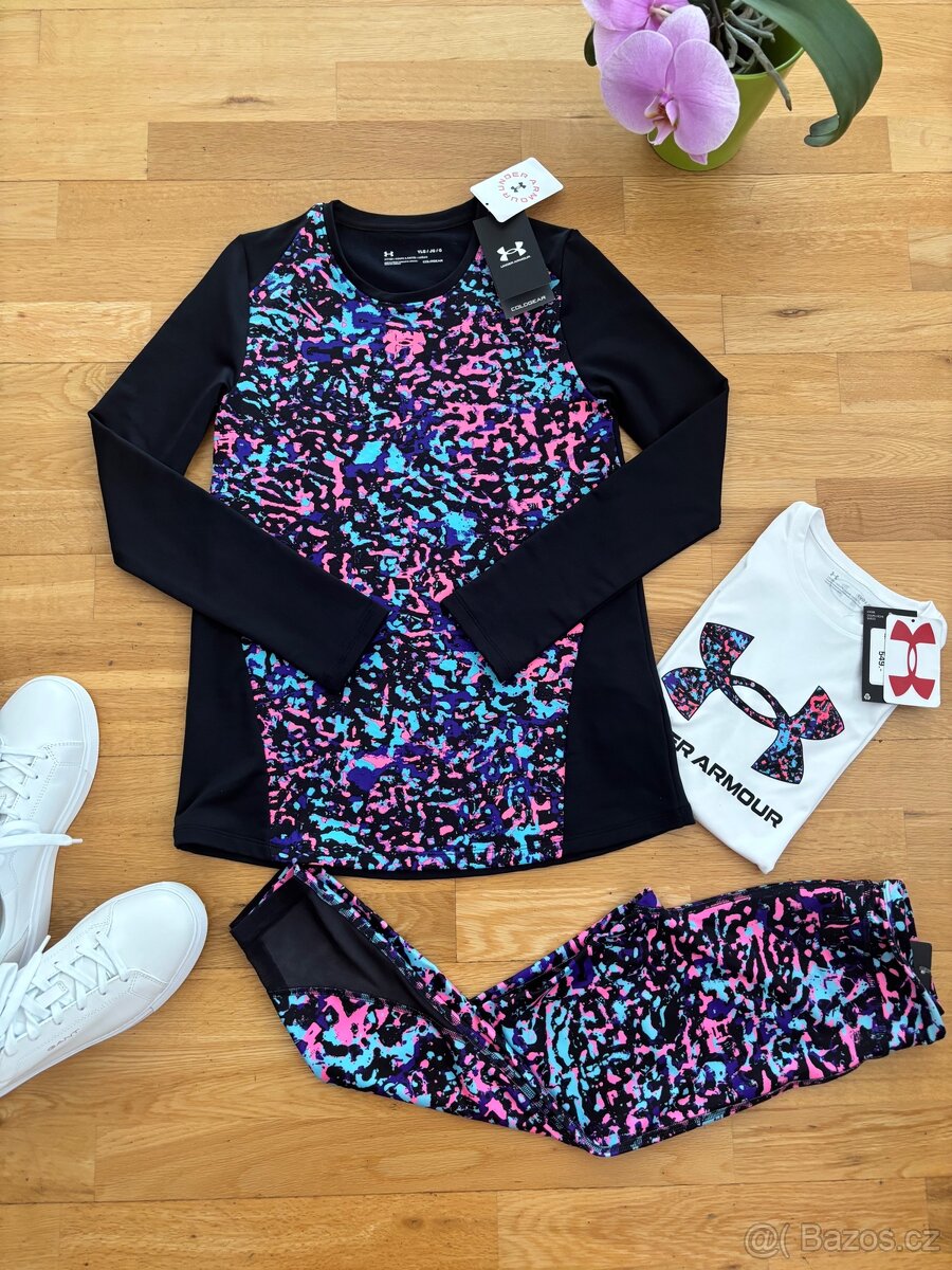 UNDER ARMOUR NOVÉ tunika sportovní šaty mikina 10-12r