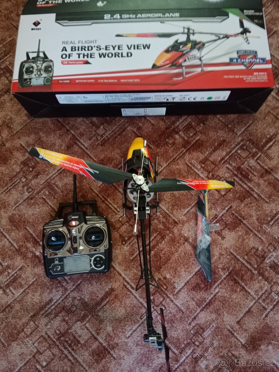RC vrtulník WLtoys V913