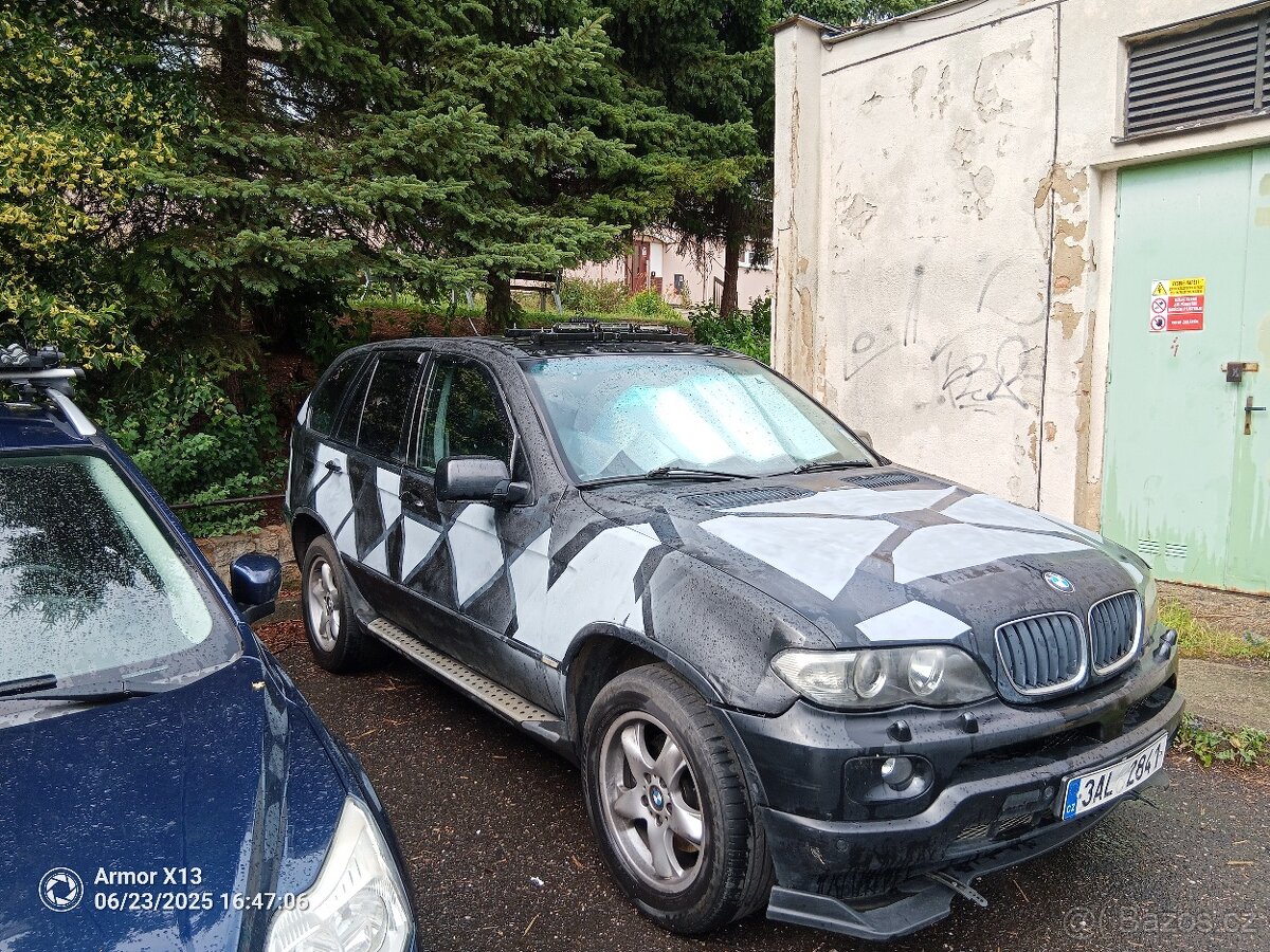 BMW x5 E53 - výměna - pikap - 4x4