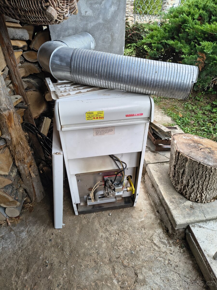 Litinový kotel DAKON GL 20 EKO funkční