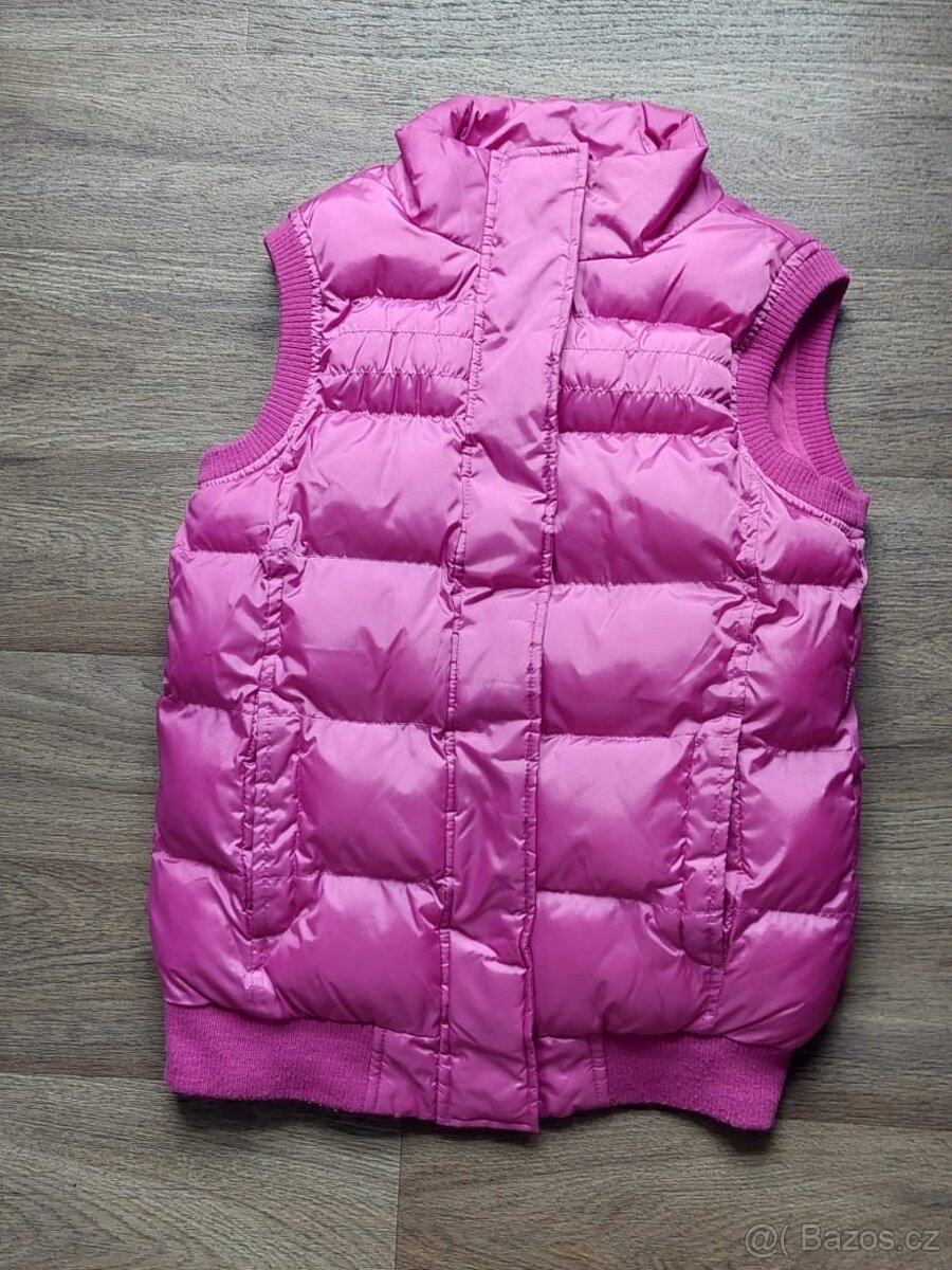 Teplá zimní vesta 134/140 Vintage Sports