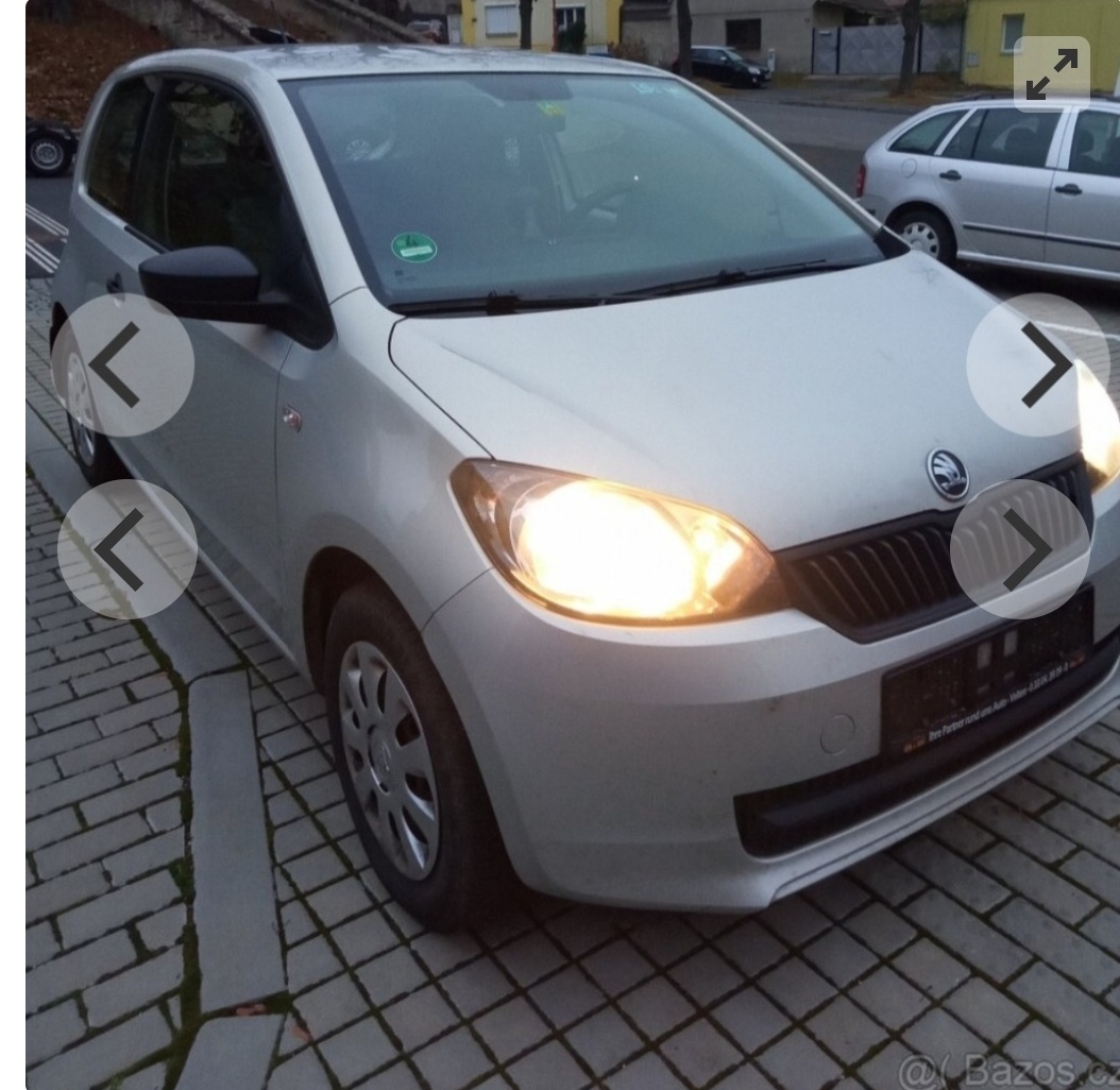 PŠkoda CitiGo 1.0 benzín +CNG, tažné zařízení