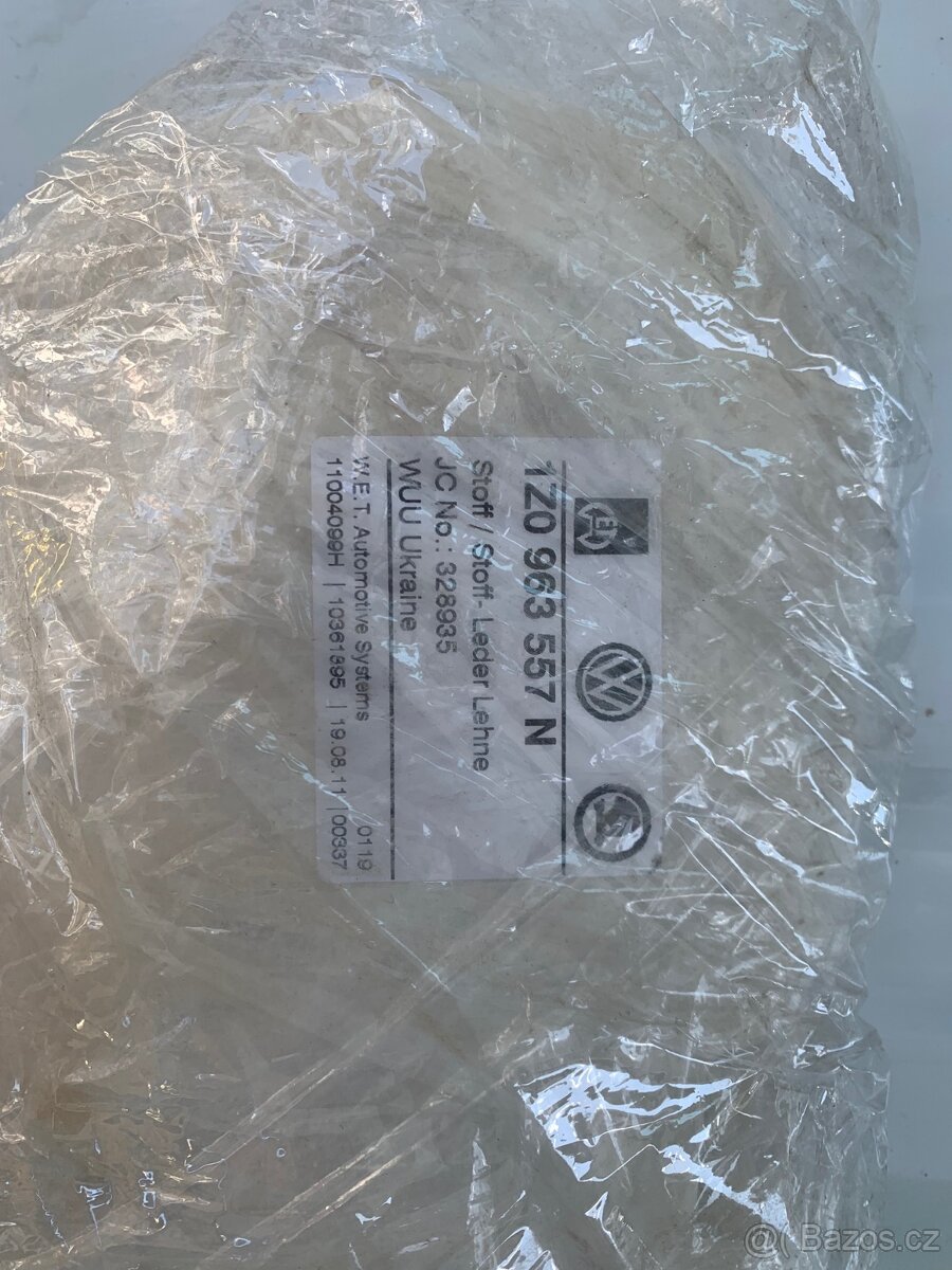 Škoda Octavia II, VW, vyhřívání sedáku  - 1Z0 963 557 N