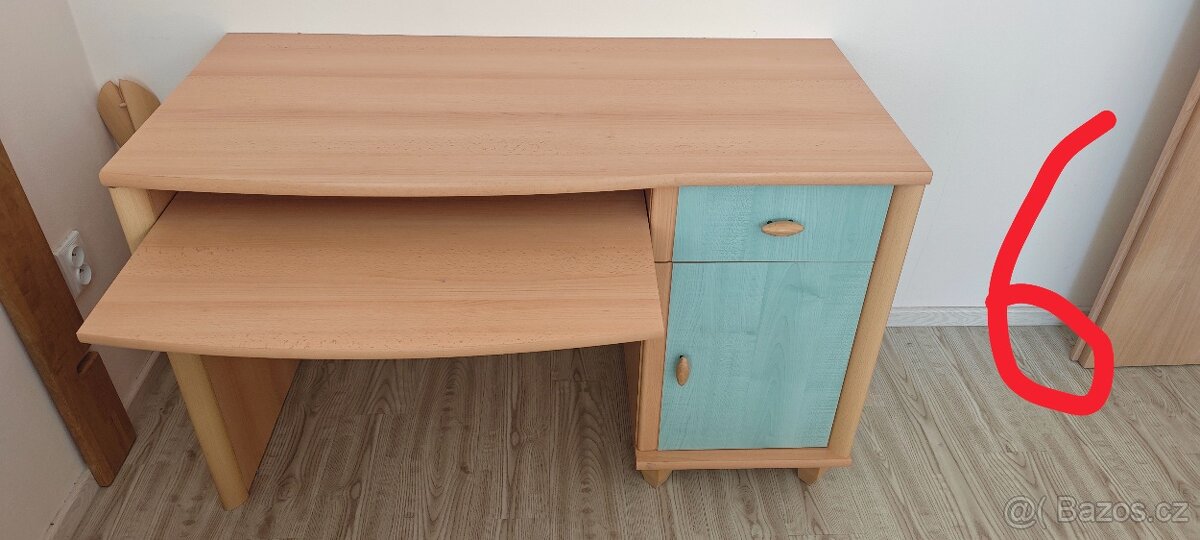 Dětský pokojíček po 2 dětech