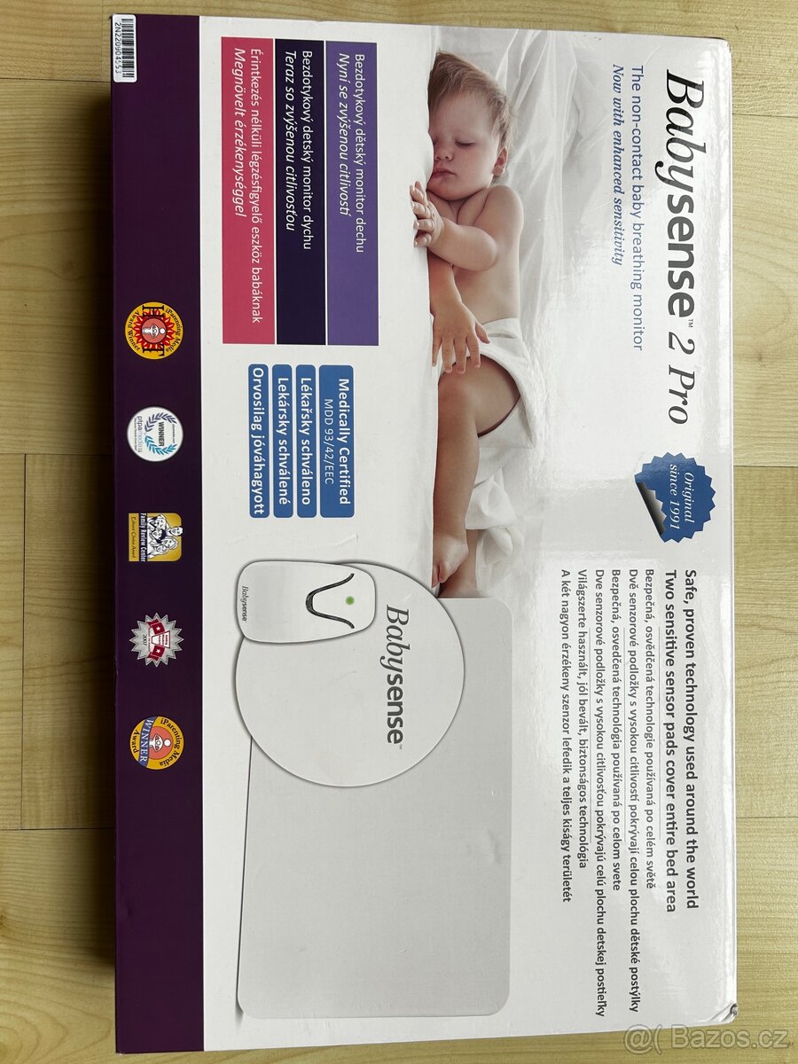 Monitor dechu Babysense 2 pro.