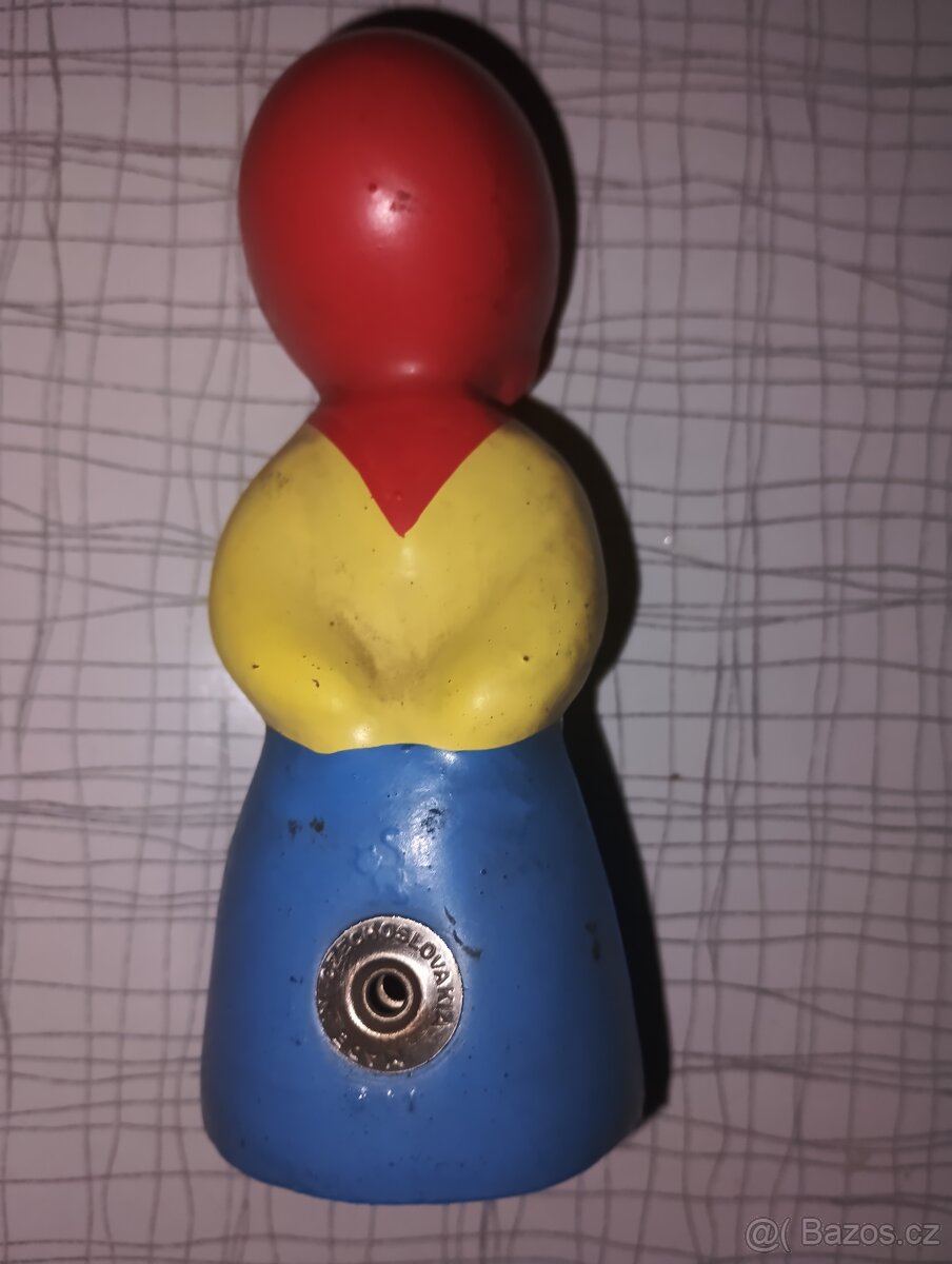 Retro gumové hračky