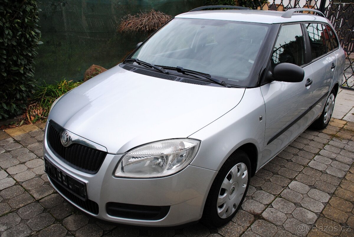 Škoda Fabia 2 kombi 1.4TDi 59kW - klimatizace - ESP