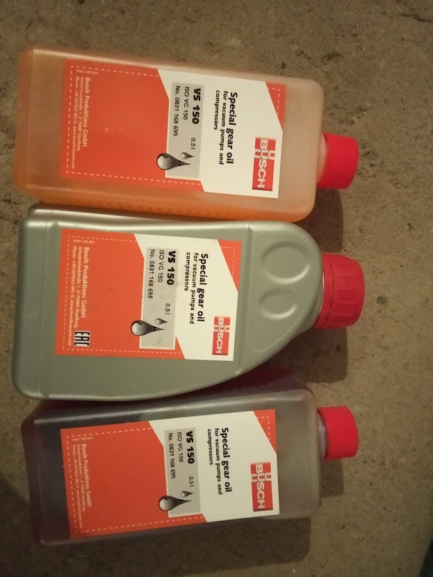 Olej busch vg 150 Syntetické převodové oleje 0,5L - 5L