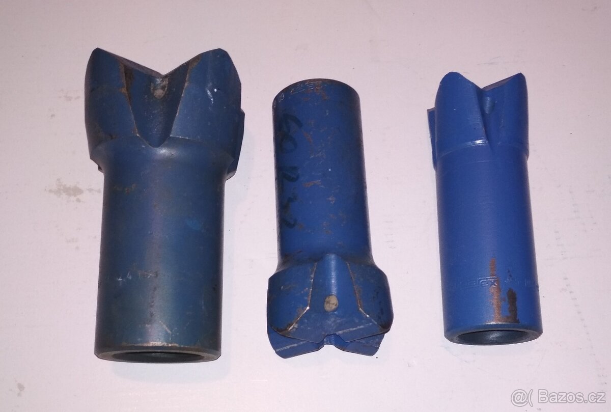 vrtací korunka křížová pr.50 a 60 R32, pr.80 R38