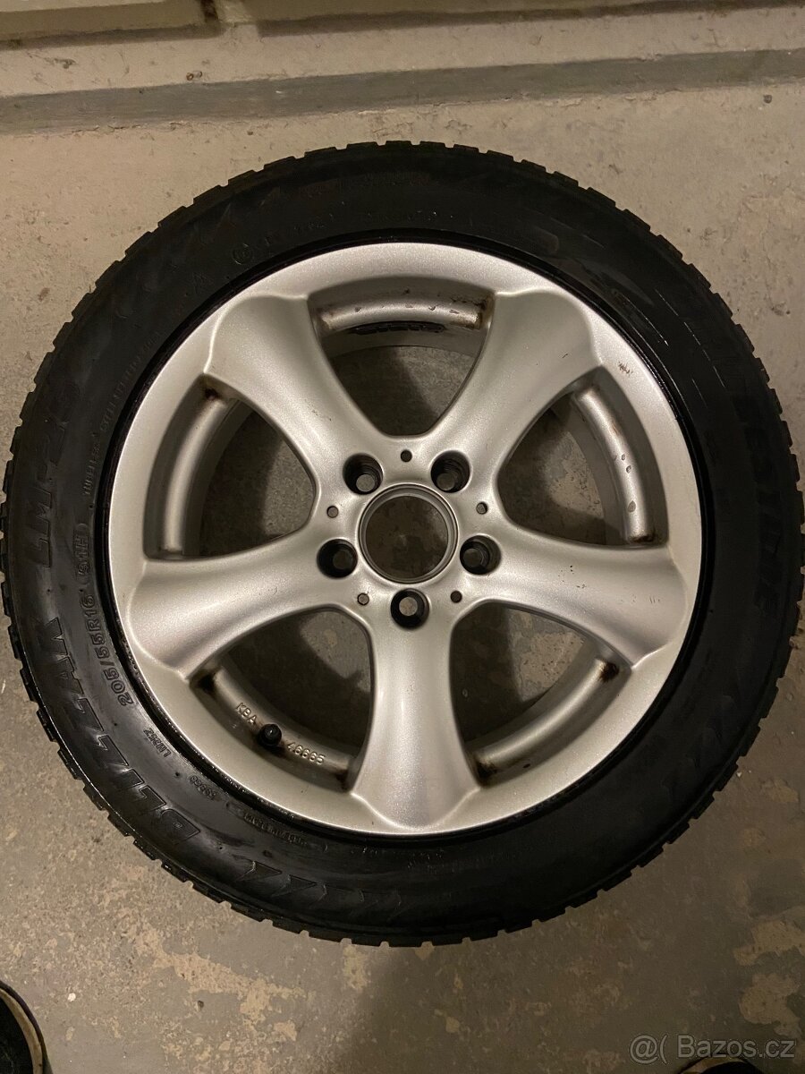 ALU KOLA 5x112 se zimními pneu