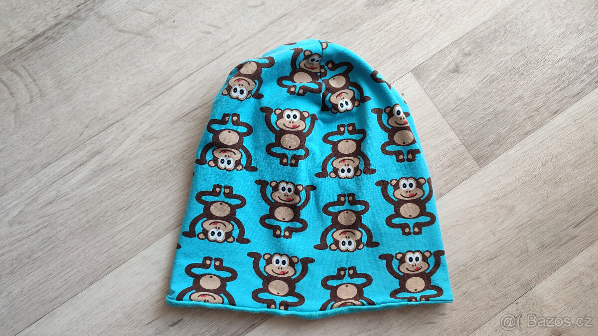 Nová bavlněná čepice v.5-10 let (český výrobce)