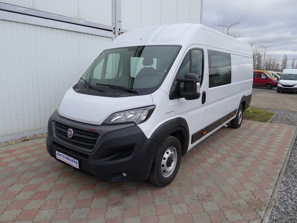 Fiat Ducato, 2,3 JTD L4H2 5míst+klima+Navi