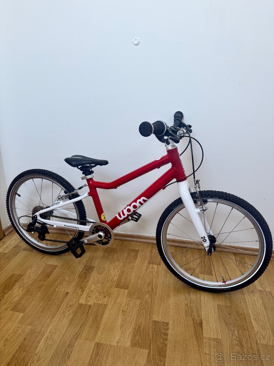 Dětské kolo Woom 4 Red