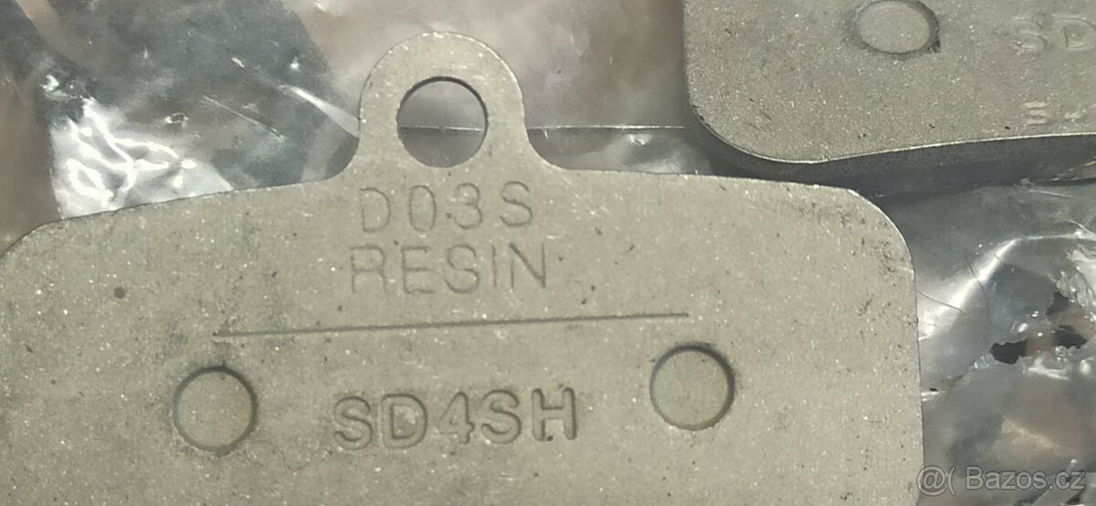 Brzdové destičky Shimano D03S