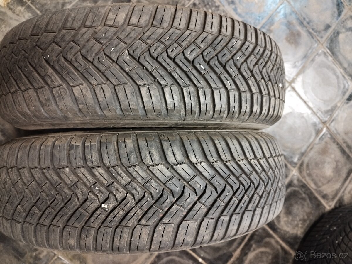 2 kusy celoroční pneumatiky 165/70 R14