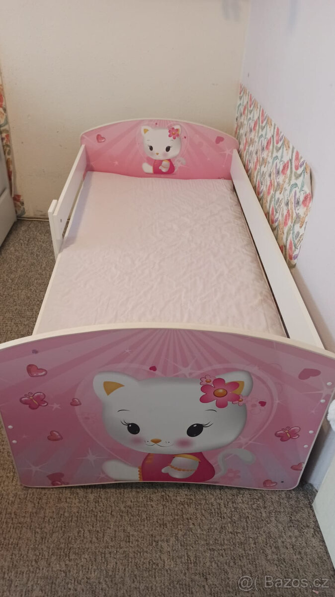 Dětská postel+rošt+matrace
