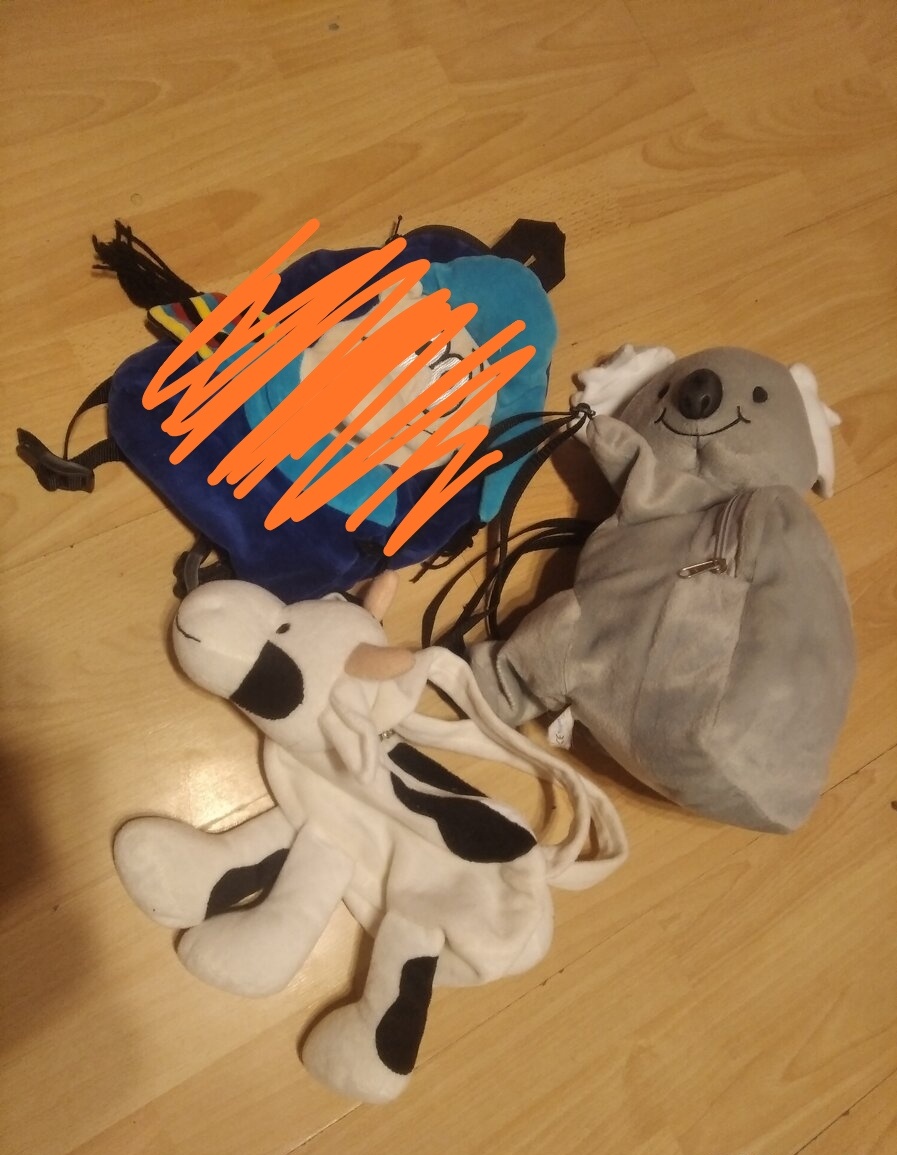 Dětské batůžky a kabelka