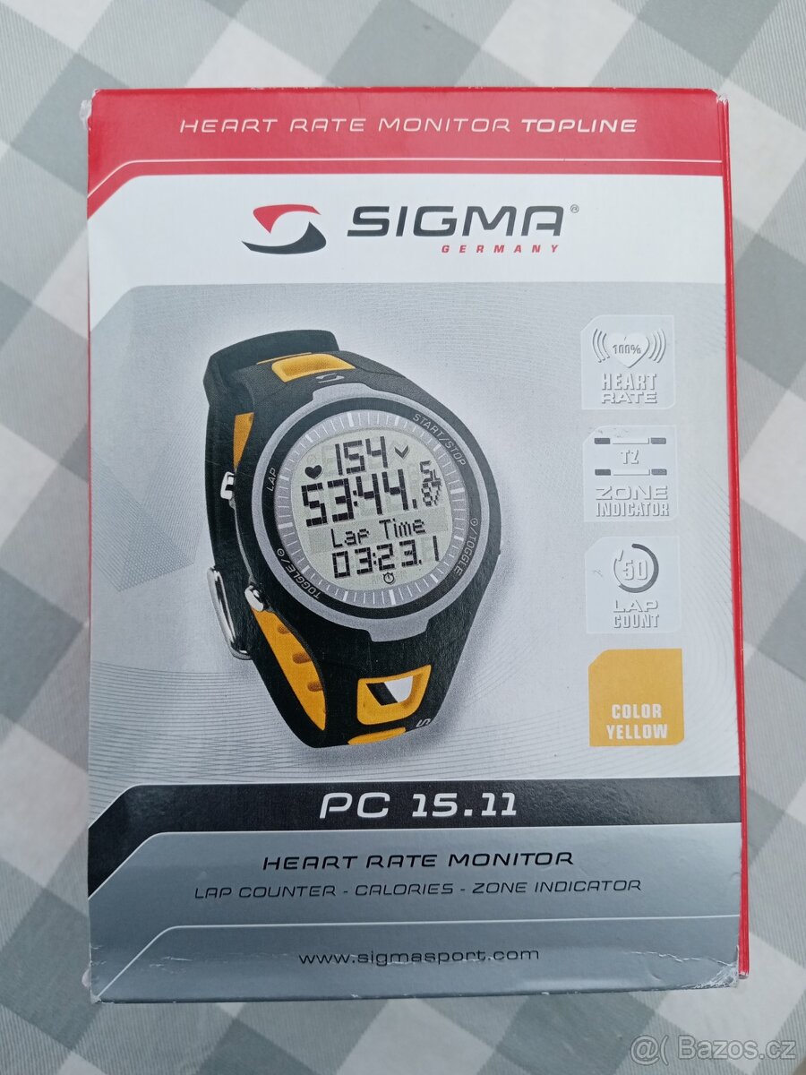 Hodinky Sigma Sporttester PC 15.11