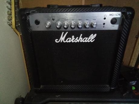 Marshall MG15CFR, efekt Digitech metal master