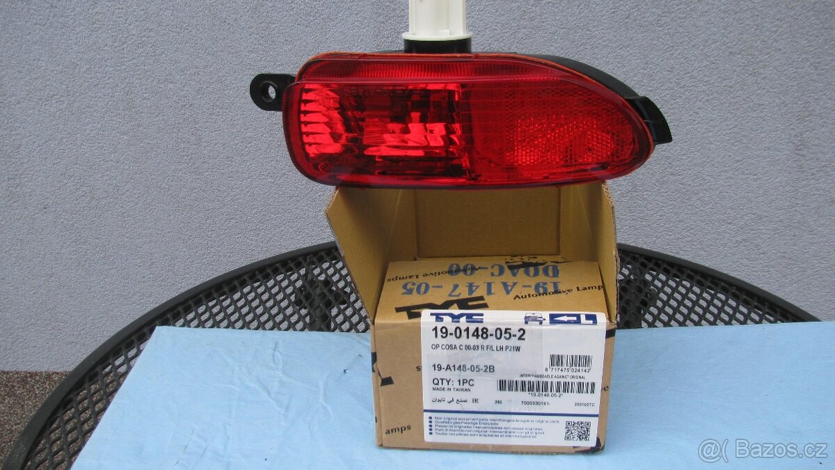 Zadní mlhovka OPEL CORSA C - SLEVA