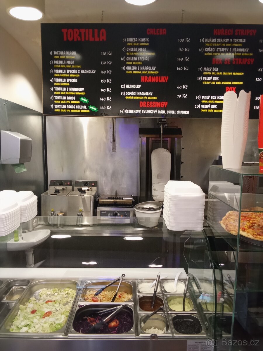Kebab pizza