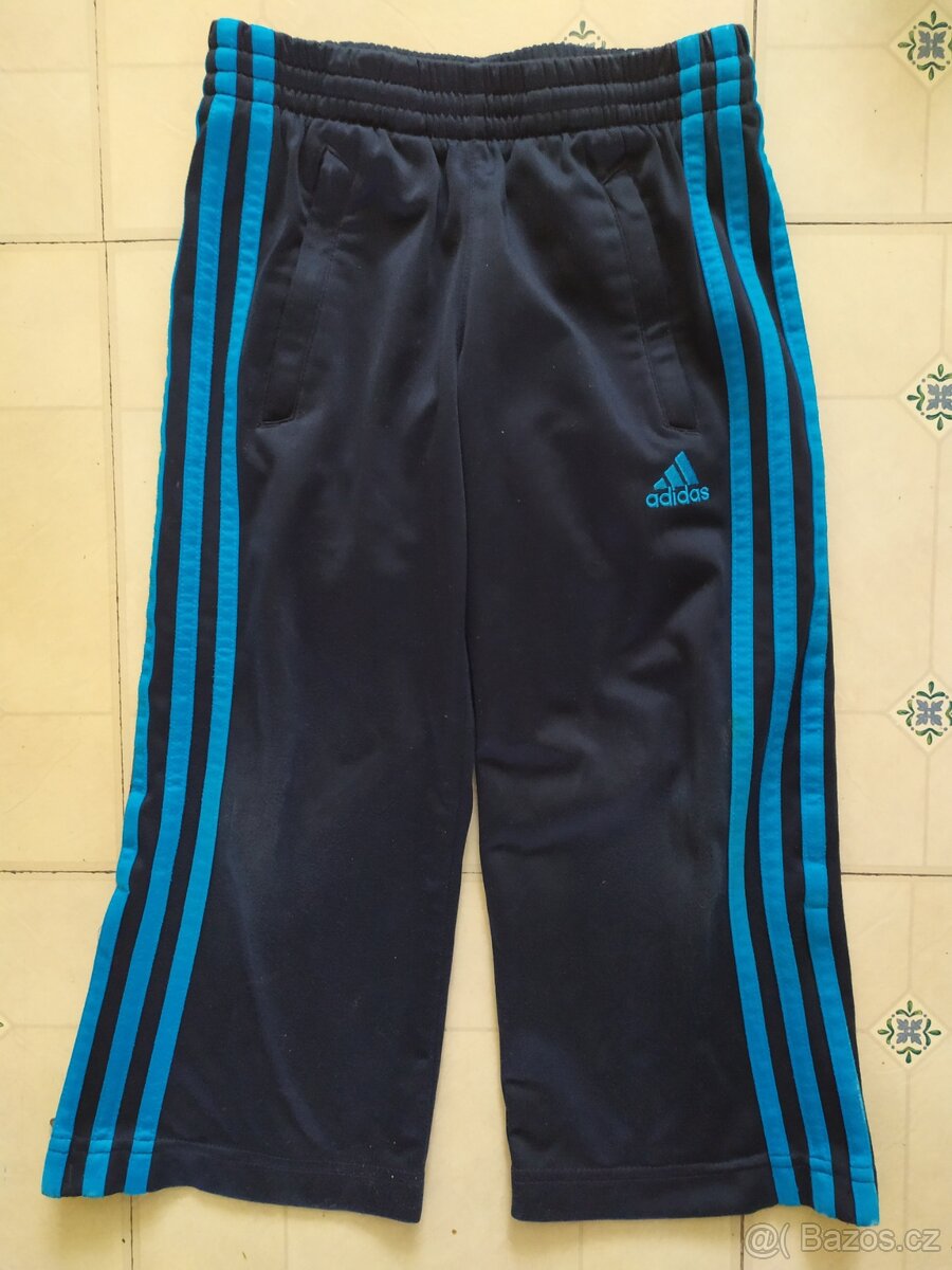 DĚTSKÉ TEPLÁKY S KAPSAMI ADIDAS VEL.3/4 ROKY
