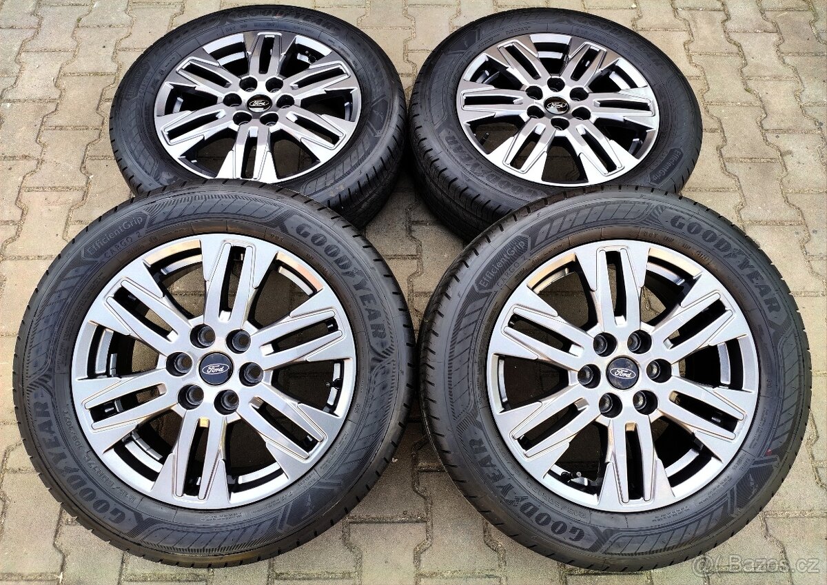 Alu kola originál Ford Transit Custom 6x120 R17 NOVÁ SADA