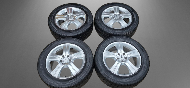 Zimní sada disků Mercedes (ML) 18", ET60, 255/55/18