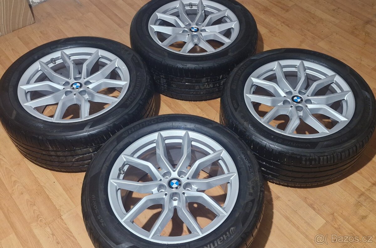 Predám letnú sadu alu. disky BMW 5x112 , 265/50 R19