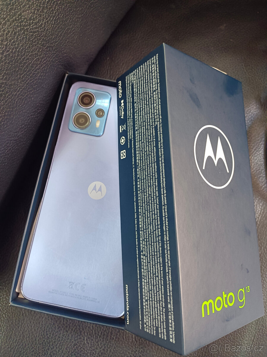 Mobil Moto G13, 4/128GB, doklad, záruka, pěkný stav