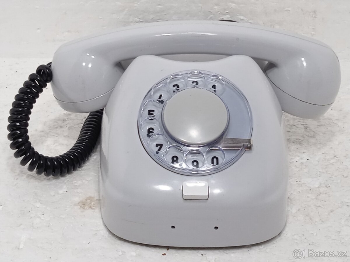 Retro telefon Tesla 3FP12043 - 1970 - ČSSR