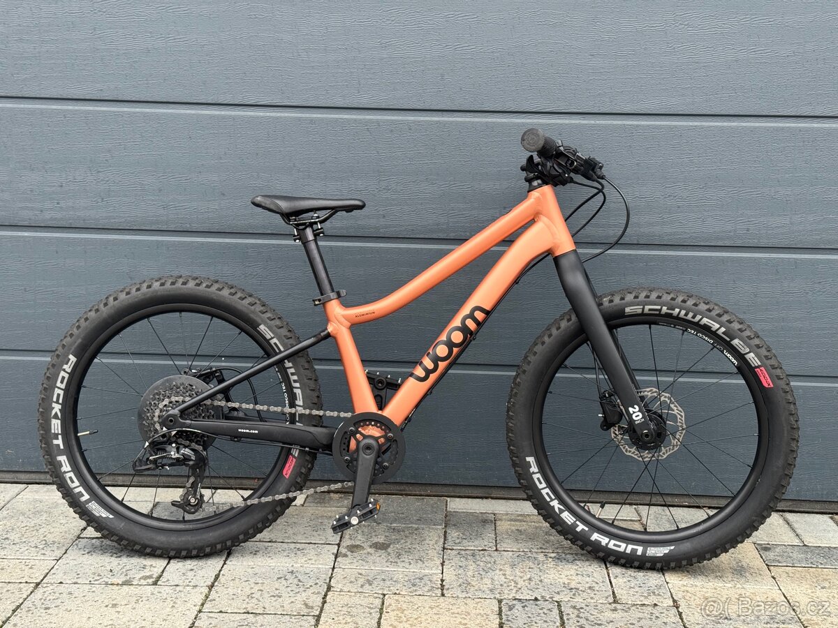 🚴‍♂️ Dětské kolo woom 4 OFF – barva copper (115-130cm)
