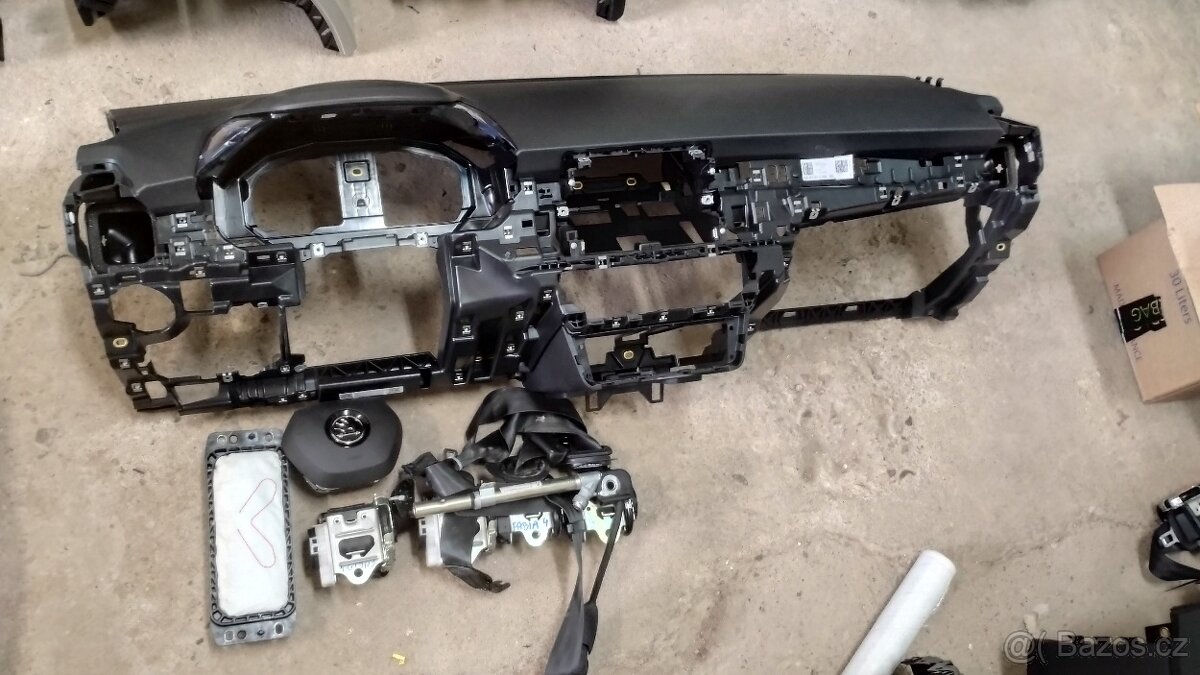 Airbagová sada Škoda fabia 4 s novou deskou