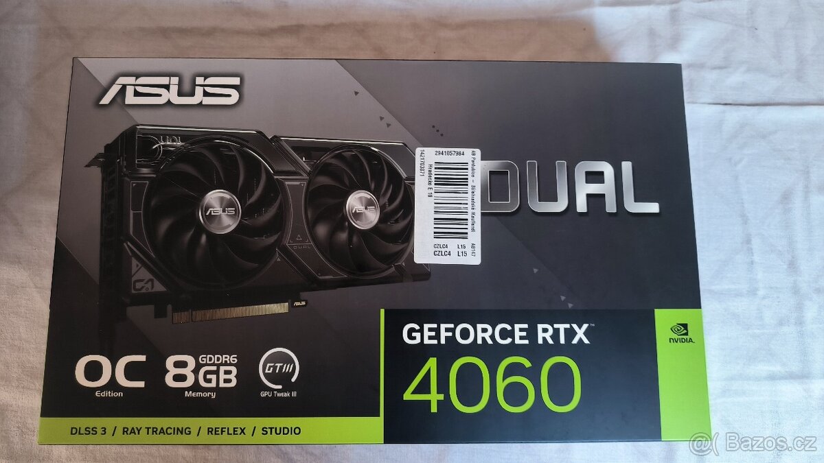 ASUS Dual GeForce RTX 4060 8GB OC