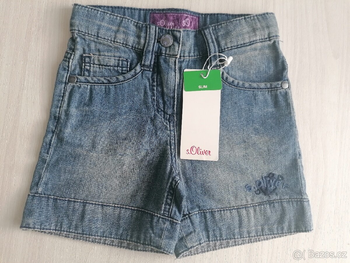 Nové šortky s. Oliver vel 110,slim