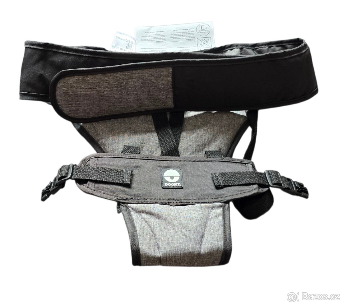 Přenosná textilní židlička Dooky Travel Chair Black