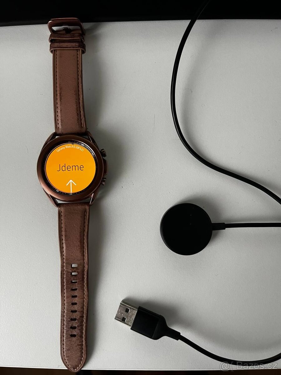 Samsung Galaxy Watch3 41mm bronzová