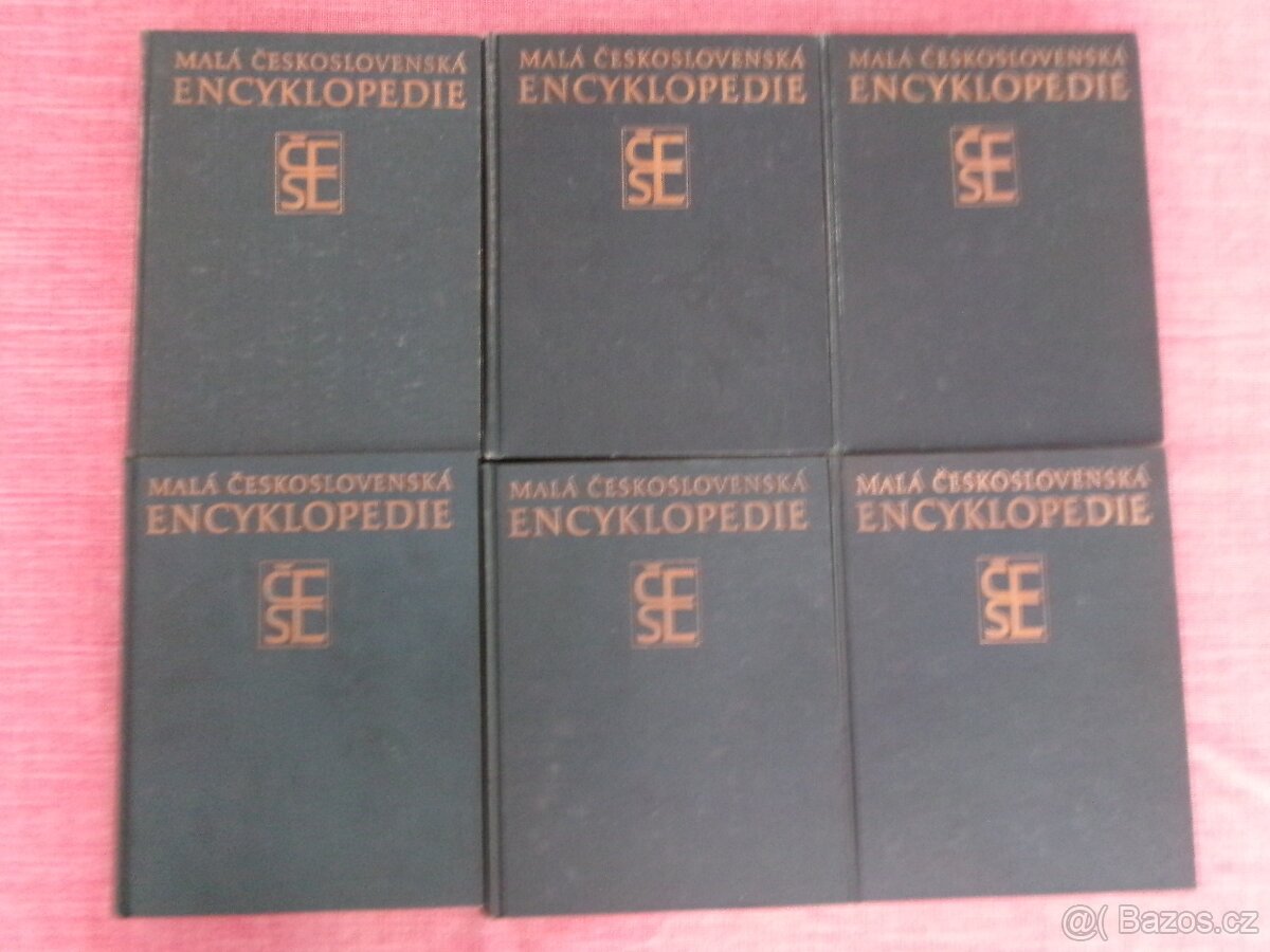Malá československá encyklopedie 1-6 - komplet.
