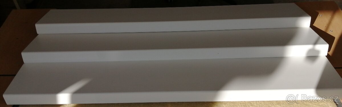 Plastové parapety - bílé