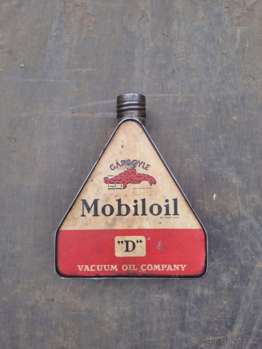 Plechovka Mobiloil