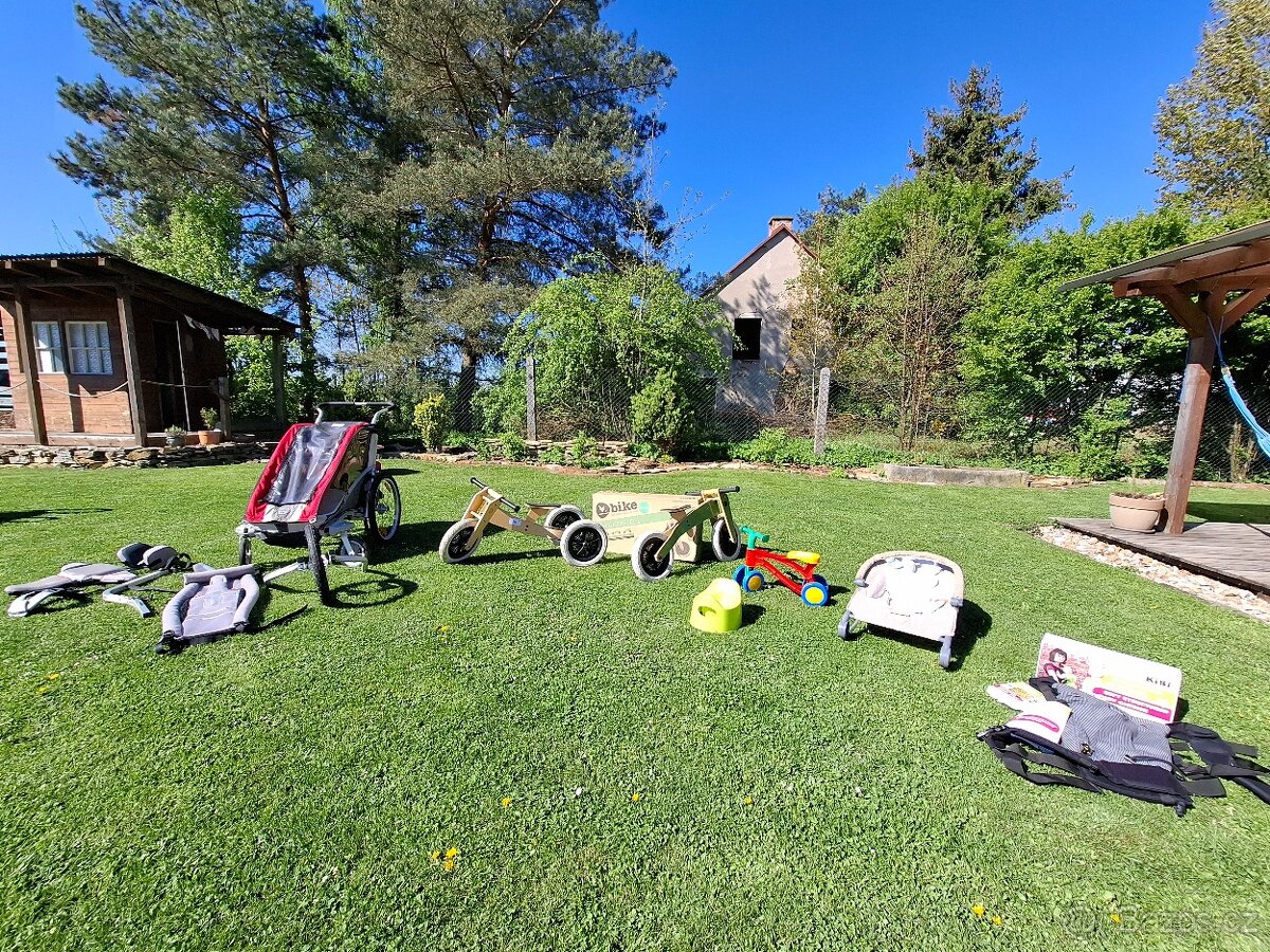 Kočárek Chariot a další dle foto