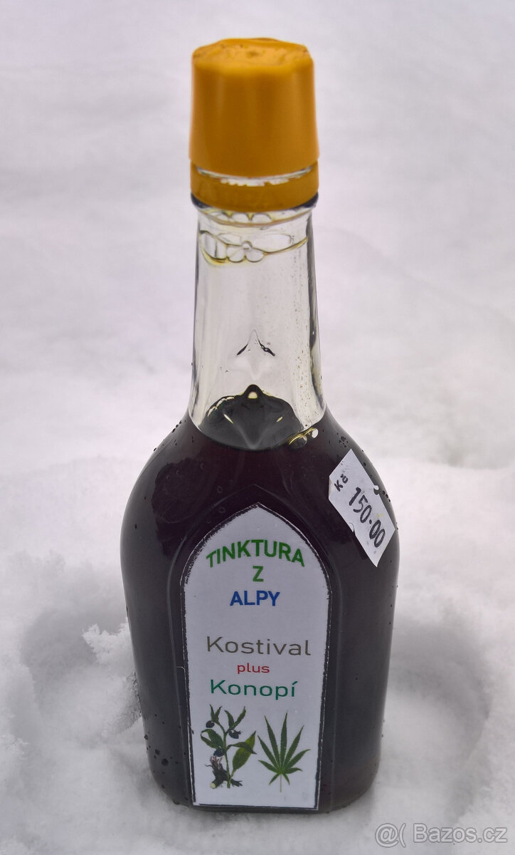 Kostival+Konopí tinktura v Alpě