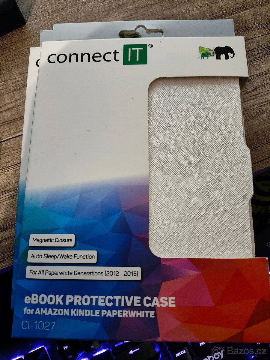 Obal bílý na čtečku Amazon Kindle