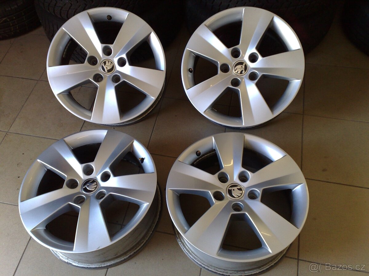 alu kola skoda 5x112 r16 original škoda