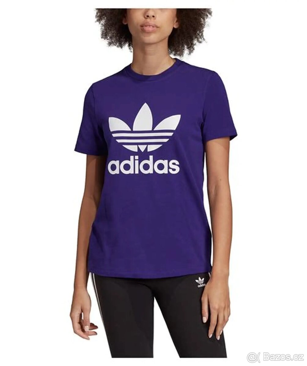 ADIDAS  BAVLNĚNÉ DÁMSKÉ TRIČKO  42