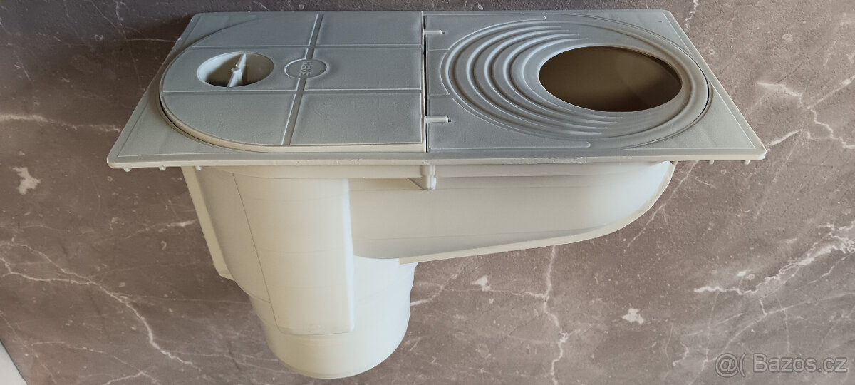 Lapač střešních splavenin CR100 - geiger