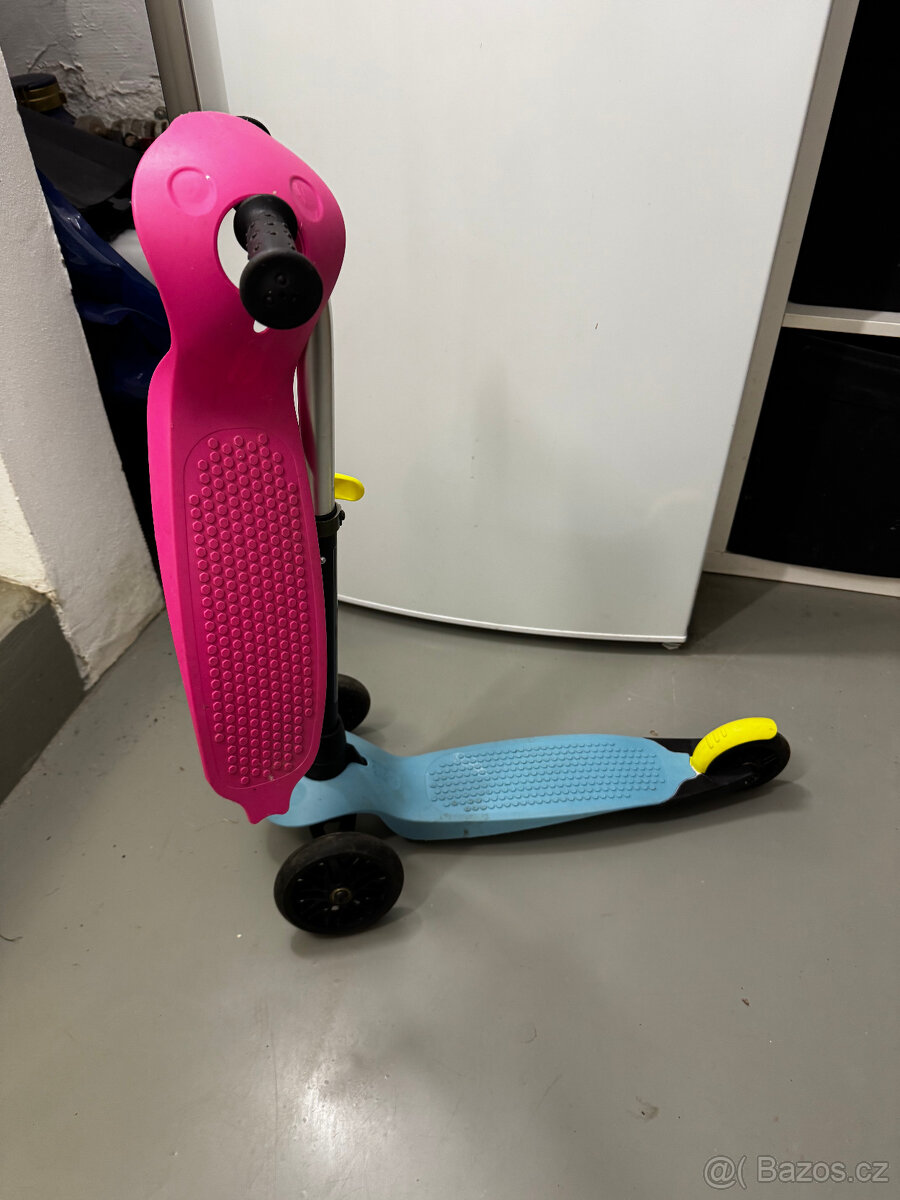 Dětská koloběžka se 3 kolečky + sada plastu navíc