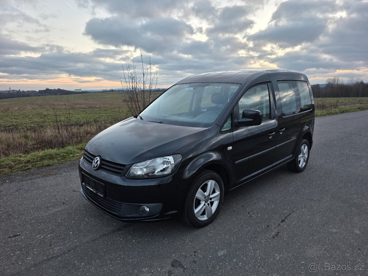Volkswagen Caddy 1.6 TDI 75kW 2012 1.Majitel Nové STK Tažné